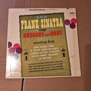 Frank Sinatra sings Rodgers and Hart LP record